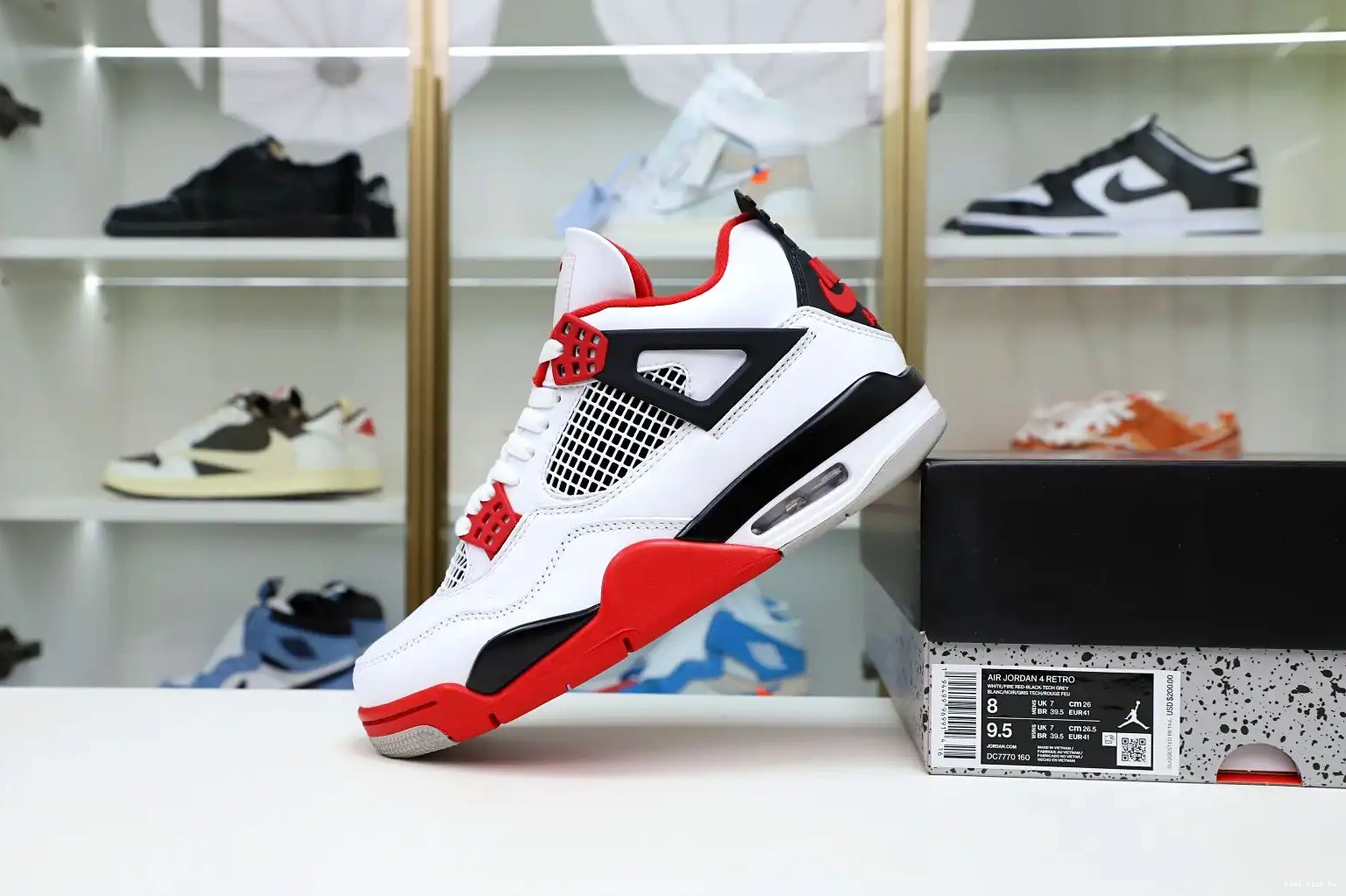 RED' Kimikick JORDAN 'FIRE RETRO 2012 4 AIR 0503